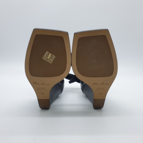Rick Owens Single Bow Wedge leather - Picture 5 of 10